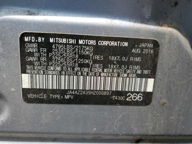 Photo 12 VIN: JA4AZ2A35HZ000897 - MITSUBISHI OUTLANDER 