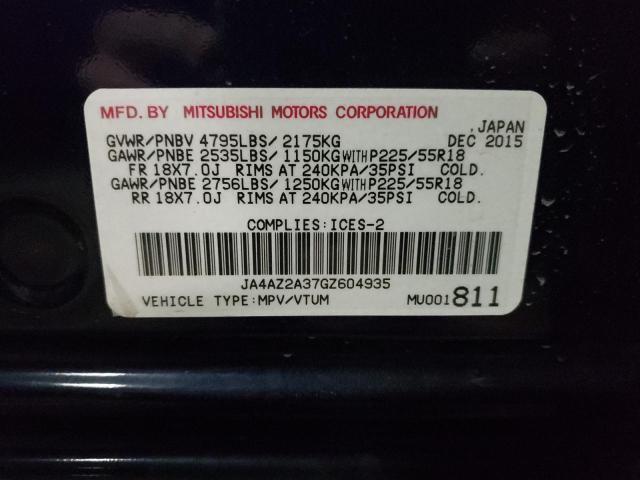 Photo 13 VIN: JA4AZ2A37GZ604935 - MITSUBISHI OUTLANDER 