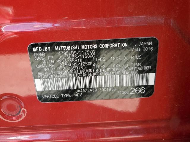 Photo 12 VIN: JA4AZ2A39HZ001938 - MITSUBISHI OUTLANDER 