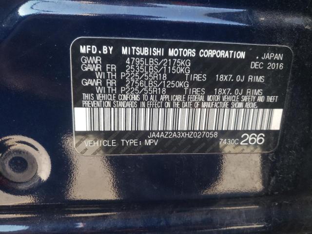 Photo 13 VIN: JA4AZ2A3XHZ027058 - MITSUBISHI OUTLANDER 