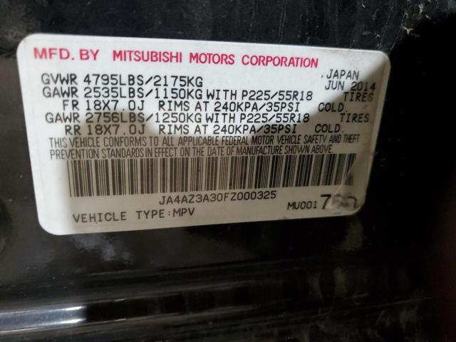 Photo 13 VIN: JA4AZ3A30FZ000325 - MITSUBISHI OUTLANDER 