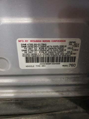 Photo 12 VIN: JA4AZ3A30FZ004939 - MITSUBISHI OUTLANDER 