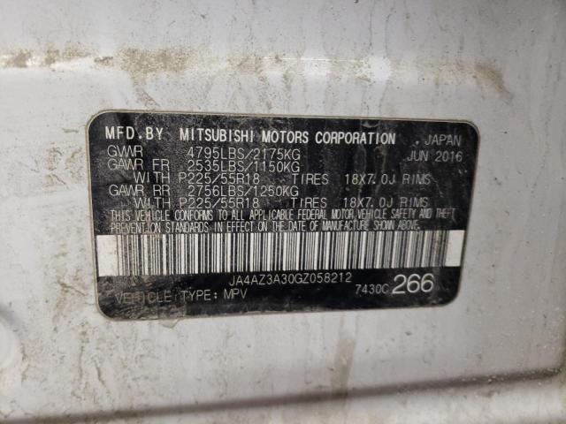 Photo 13 VIN: JA4AZ3A30GZ058212 - MITSUBISHI OUTLANDER 