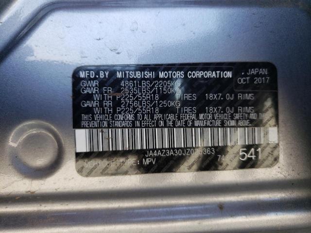 Photo 13 VIN: JA4AZ3A30JZ025363 - MITSUBISHI OUTLANDER 