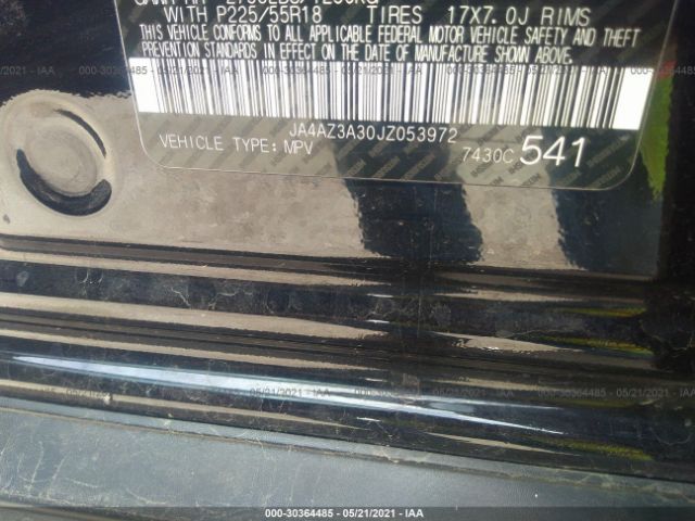 Photo 8 VIN: JA4AZ3A30JZ053972 - MITSUBISHI OUTLANDER 