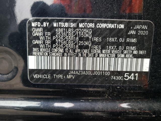 Photo 12 VIN: JA4AZ3A30LJ001100 - MITSUBISHI OUTLANDER 