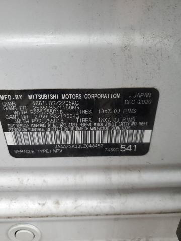 Photo 12 VIN: JA4AZ3A30LZ048452 - MITSUBISHI OUTLANDER 