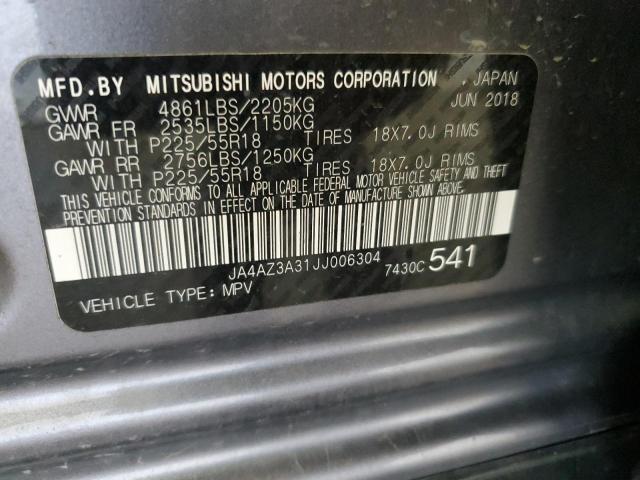 Photo 13 VIN: JA4AZ3A31JJ006304 - MITSUBISHI OUTLANDER 