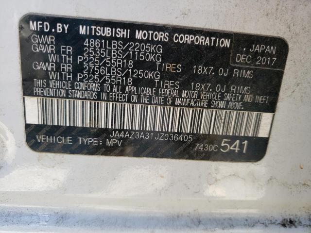 Photo 12 VIN: JA4AZ3A31JZ036405 - MITSUBISHI OUTLANDER 