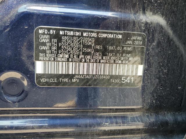 Photo 9 VIN: JA4AZ3A31JZ038400 - MITSUBISHI OUTLANDER 