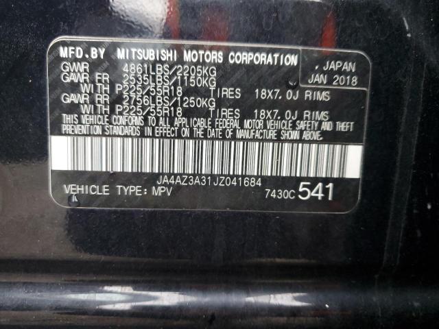 Photo 12 VIN: JA4AZ3A31JZ041684 - MITSUBISHI OUTLANDER 