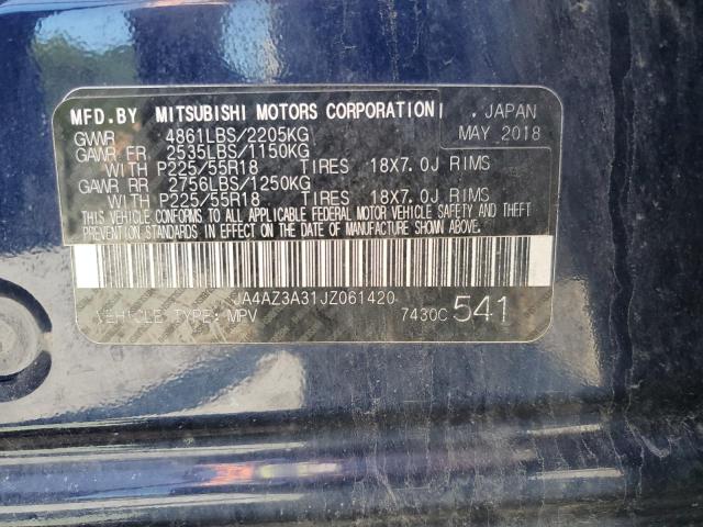 Photo 12 VIN: JA4AZ3A31JZ061420 - MITSUBISHI OUTLANDER 