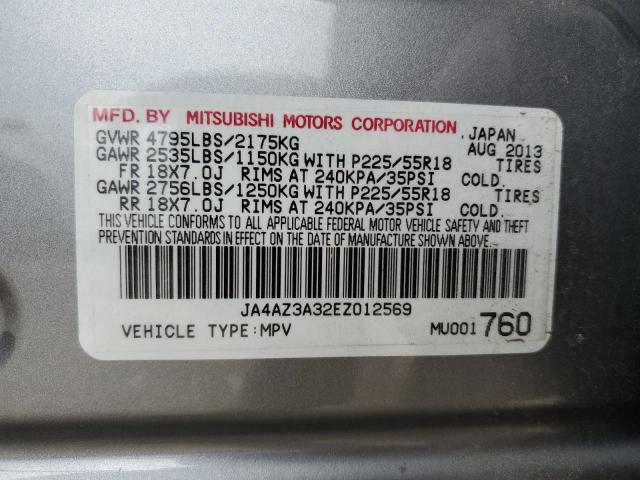 Photo 13 VIN: JA4AZ3A32EZ012569 - MITSUBISHI OUTLANDER 