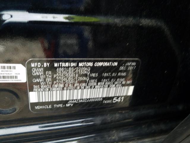 Photo 9 VIN: JA4AZ3A32JJ003055 - MITSUBISHI OUTLANDER 