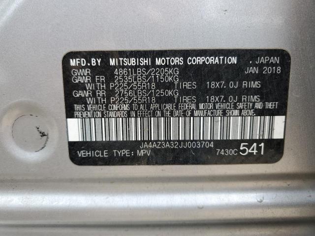 Photo 13 VIN: JA4AZ3A32JJ003704 - MITSUBISHI OUTLANDER 