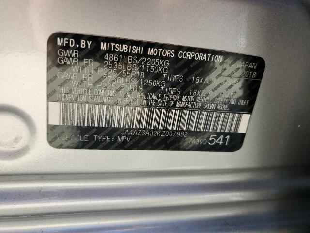 Photo 13 VIN: JA4AZ3A32KZ007982 - MITSUBISHI OUTLANDER 