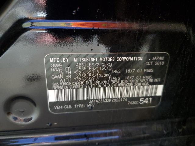 Photo 12 VIN: JA4AZ3A32KZ022174 - MITSUBISHI OUTLANDER 