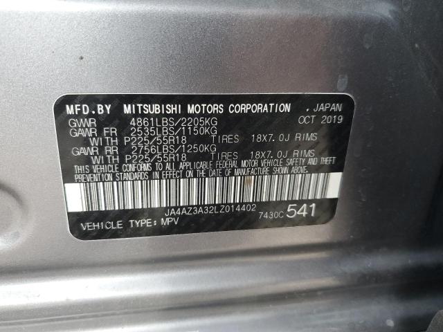 Photo 11 VIN: JA4AZ3A32LZ014402 - MITSUBISHI OUTLANDER 