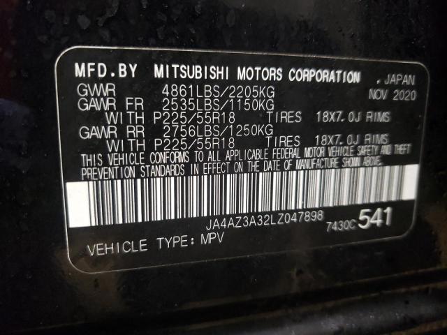 Photo 12 VIN: JA4AZ3A32LZ047898 - MITSUBISHI OUTLANDER 