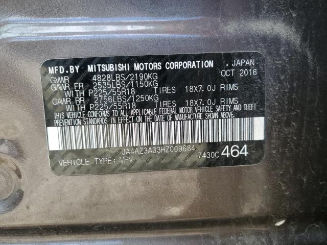 Photo 12 VIN: JA4AZ3A33HZ009684 - MITSUBISHI OUTLANDER 