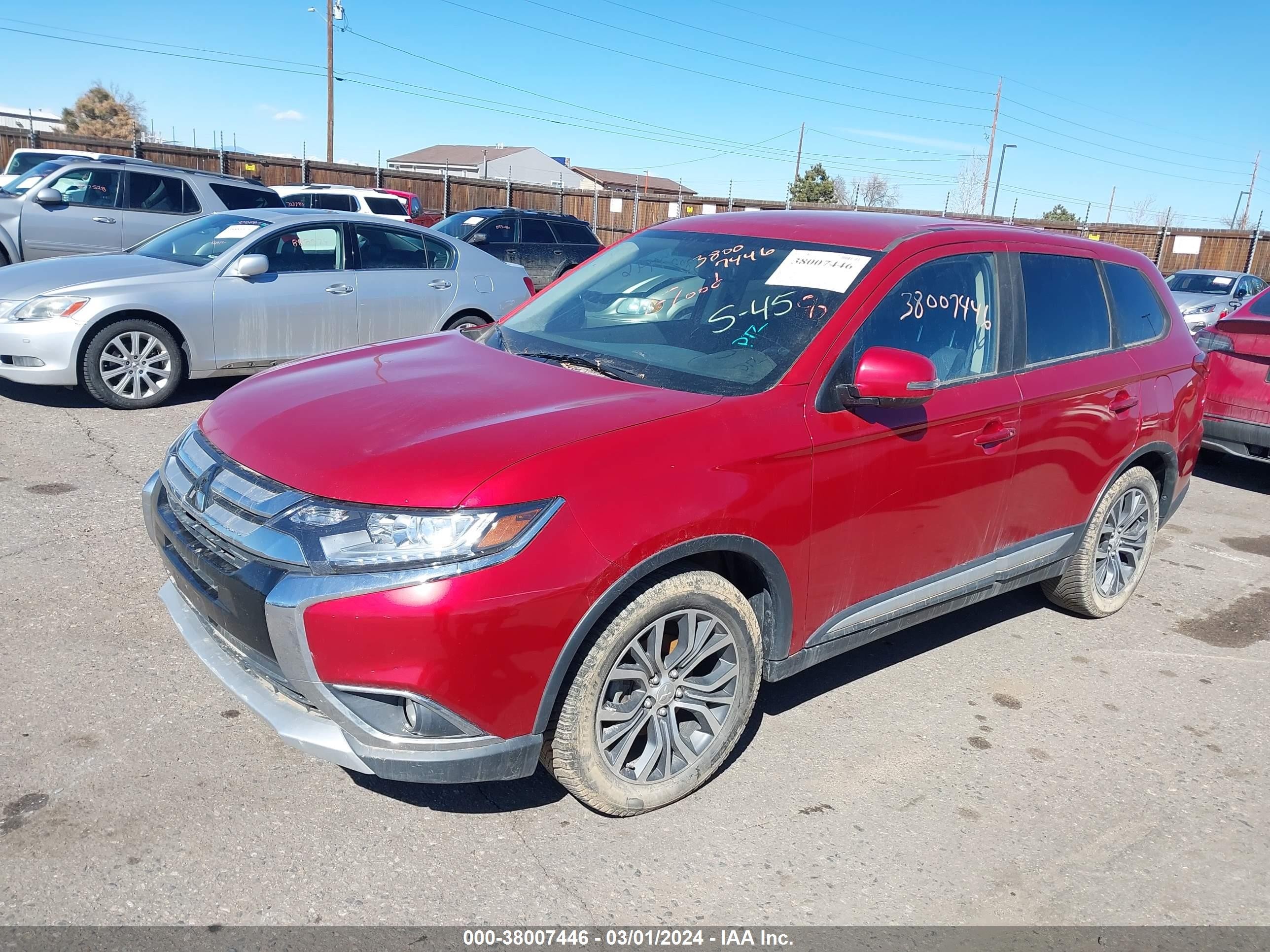 Photo 1 VIN: JA4AZ3A33JZ038687 - MITSUBISHI OUTLANDER 