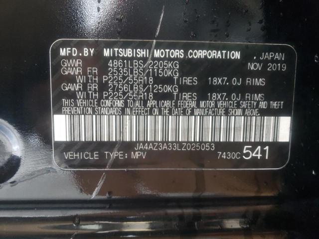 Photo 9 VIN: JA4AZ3A33LZ025053 - MITSUBISHI OUTLANDER 