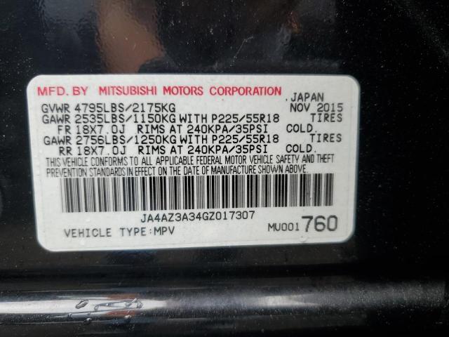 Photo 11 VIN: JA4AZ3A34GZ017307 - MITSUBISHI OUTLANDER 