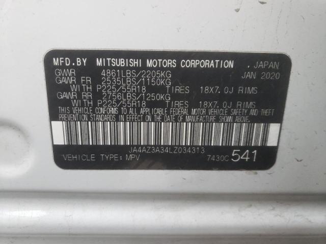 Photo 12 VIN: JA4AZ3A34LZ034313 - MITSUBISHI OUTLANDER 