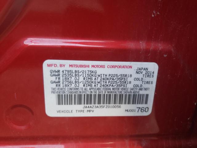 Photo 12 VIN: JA4AZ3A35FZ010056 - MITSUBISHI OUTLANDER 