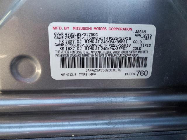 Photo 12 VIN: JA4AZ3A35GZ010172 - MITSUBISHI OUTLANDER 