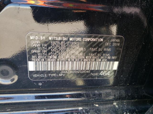 Photo 12 VIN: JA4AZ3A35HZ029340 - MITSUBISHI OUTLANDER 