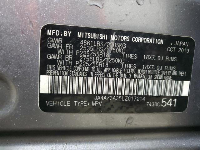 Photo 13 VIN: JA4AZ3A35LZ017214 - MITSUBISHI OUTLANDER 