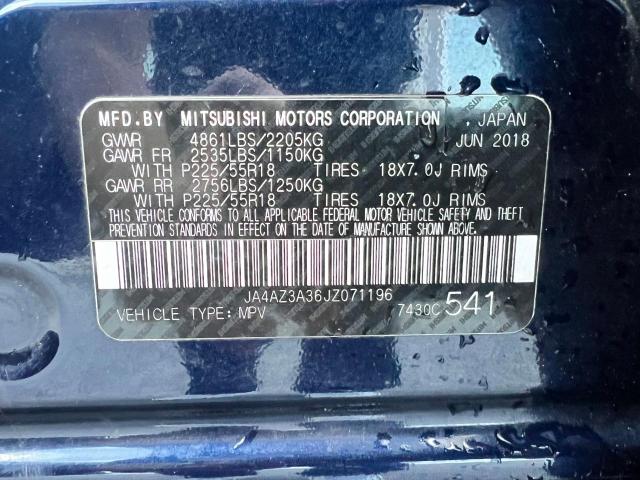 Photo 9 VIN: JA4AZ3A36JZ071196 - MITSUBISHI OUTLANDER 