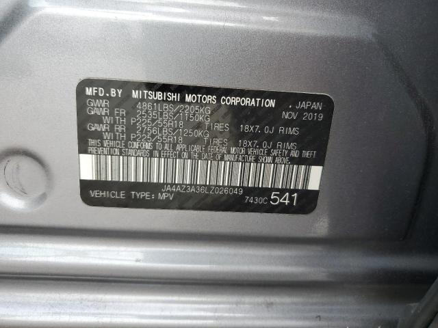 Photo 11 VIN: JA4AZ3A36LZ026049 - MITSUBISHI OUTLANDER 