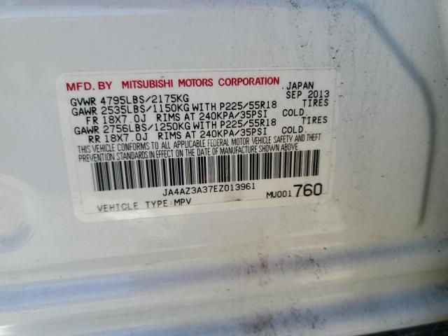 Photo 12 VIN: JA4AZ3A37EZ013961 - MITSUBISHI OUTLANDER 