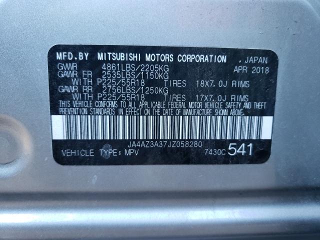 Photo 9 VIN: JA4AZ3A37JZ058280 - MITSUBISHI OUTLANDER 