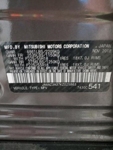 Photo 12 VIN: JA4AZ3A37KZ025863 - MITSUBISHI OUTLANDER 