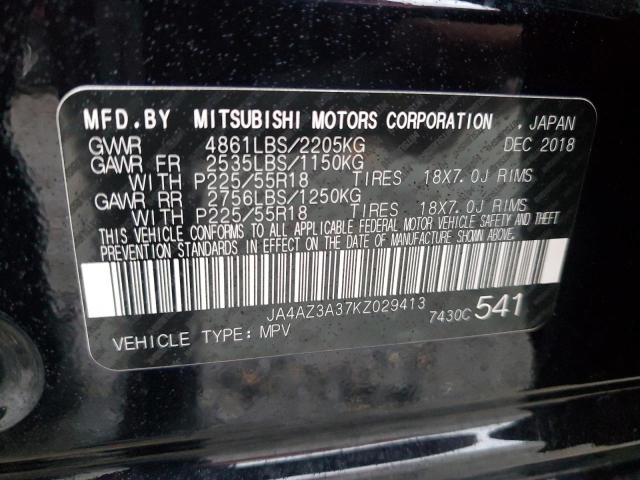 Photo 13 VIN: JA4AZ3A37KZ029413 - MITSUBISHI OUTLANDER 