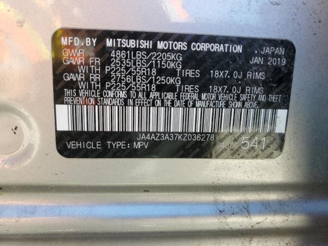 Photo 13 VIN: JA4AZ3A37KZ036278 - MITSUBISHI OUTLANDER 