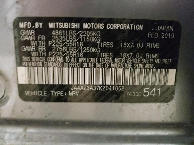 Photo 12 VIN: JA4AZ3A37KZ041058 - MITSUBISHI OUTLANDER 