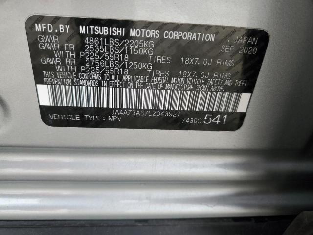 Photo 12 VIN: JA4AZ3A37LZ043927 - MITSUBISHI OUTLANDER 