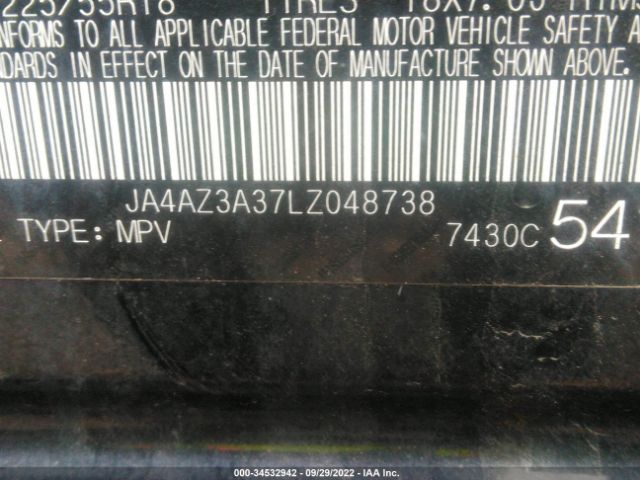 Photo 8 VIN: JA4AZ3A37LZ048738 - MITSUBISHI OUTLANDER 