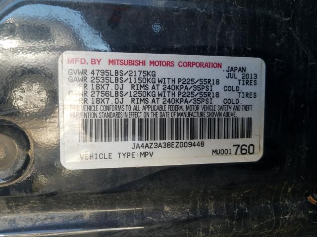 Photo 9 VIN: JA4AZ3A38EZ009448 - MITSUBISHI OUTLANDER 