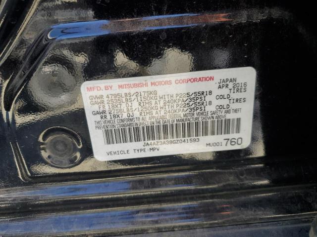 Photo 12 VIN: JA4AZ3A38GZ041593 - MITSUBISHI OUTLANDER 