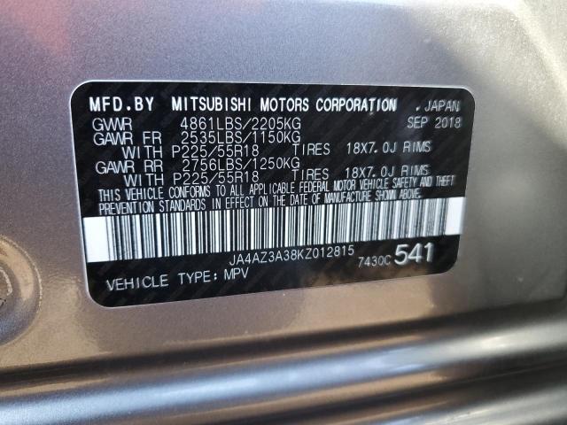 Photo 11 VIN: JA4AZ3A38KZ012815 - MITSUBISHI OUTLANDER 