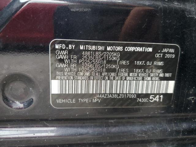 Photo 12 VIN: JA4AZ3A38LZ017093 - MITSUBISHI OUTLANDER 