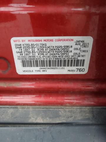 Photo 13 VIN: JA4AZ3A39GZ011101 - MITSUBISHI OUTLANDER 