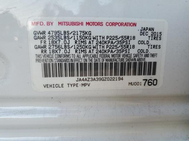 Photo 13 VIN: JA4AZ3A39GZ022194 - MITSUBISHI OUTLANDER 