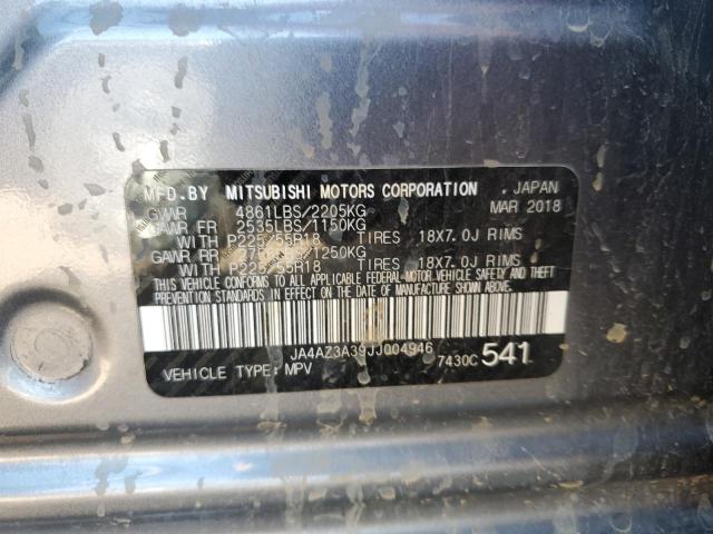 Photo 11 VIN: JA4AZ3A39JJ004946 - MITSUBISHI OUTLANDER 