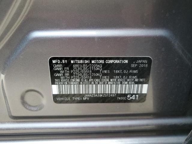 Photo 13 VIN: JA4AZ3A39KZ012497 - MITSUBISHI OUTLANDER 